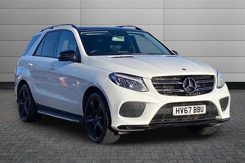 Polar white Used 2017 Mercedes GLE350 AMG Line Premium Estate | £23,250 (Fair price) - Image 1/4