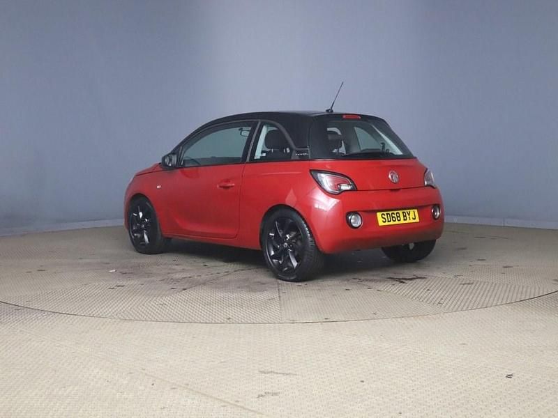 Used Vauxhall Adam 70 HP (51 kW) 2018 Red Hatchback
