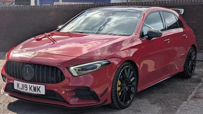 Usado Mercedes A35 AMG Premium Plus 2019 Vermelho Citadino