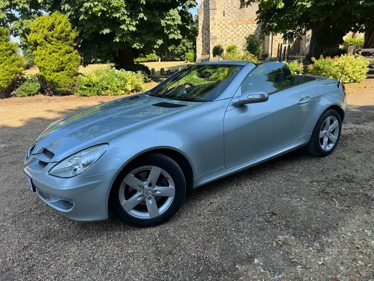 Used Mercedes SLK280 2007 Silver Cabriolet