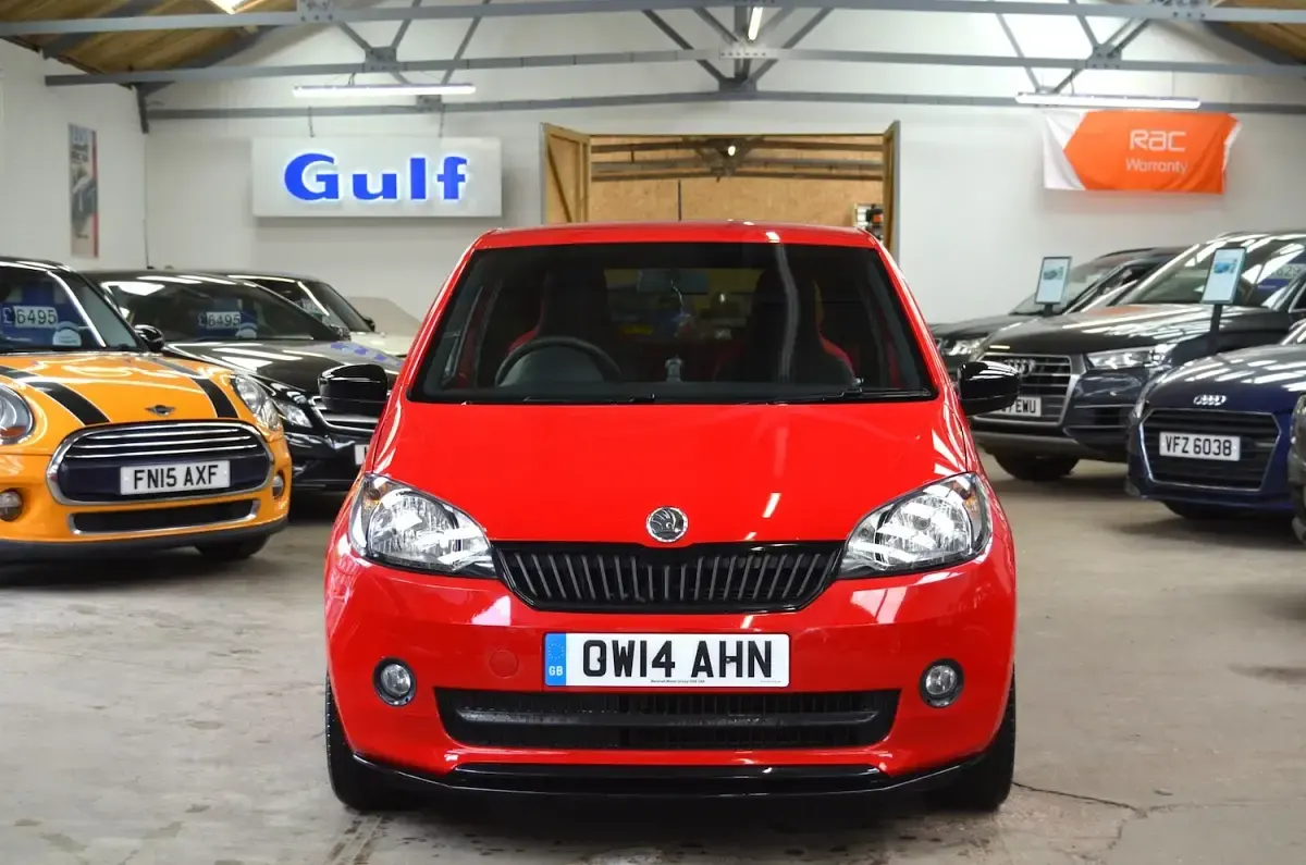 Used Skoda Citigo Monte Carlo 60 HP (44 kW) 2014 Red Hatchback