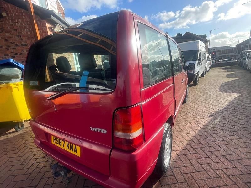 Used Mercedes Vito 1998 Red Van