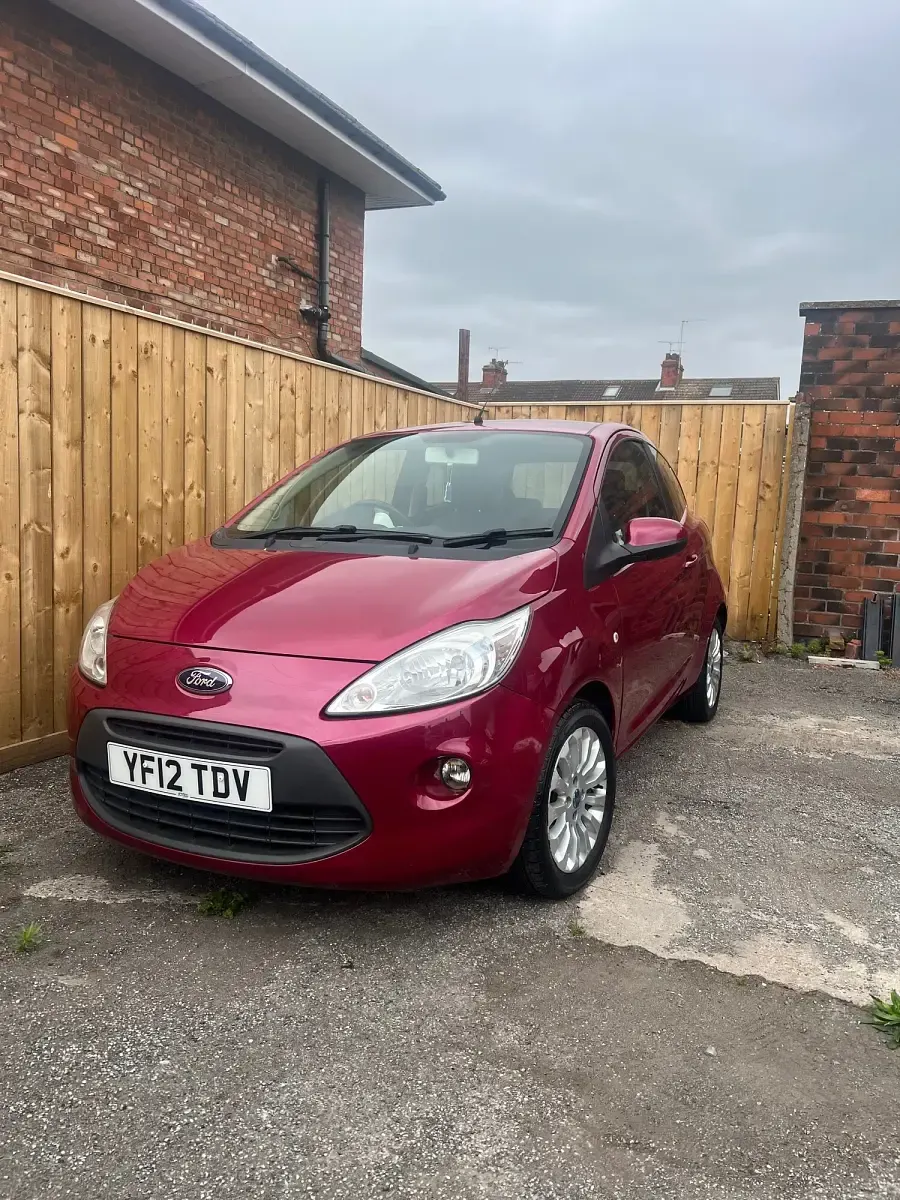 Used Ford Ka Zetec 2012 Red Hatchback