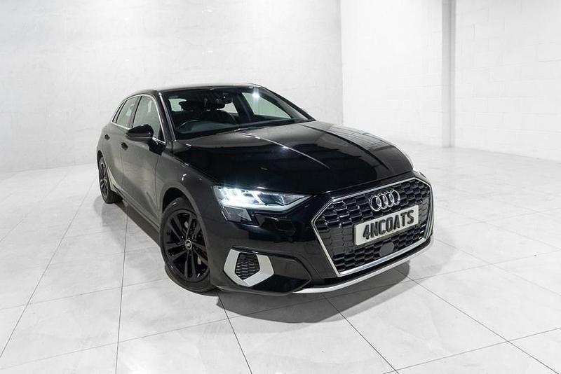 Used Audi A3 Sport 150 HP (110 kW) 2021 Black Sedan