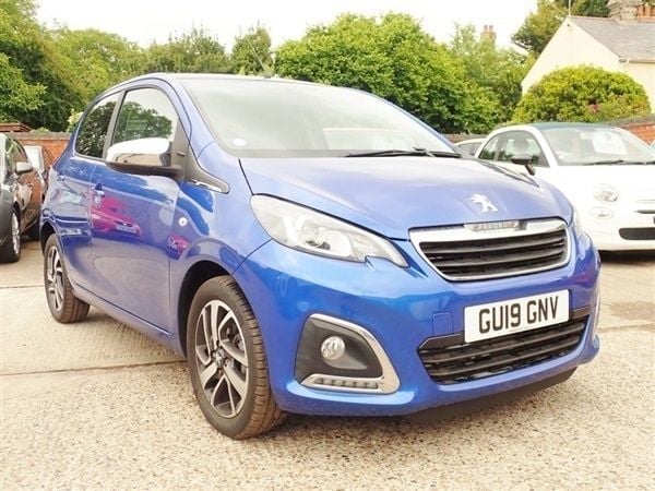Blue Used 2019 Peugeot 108 Collection Hatchback | £8,495 (Fair price) - Image 1/1