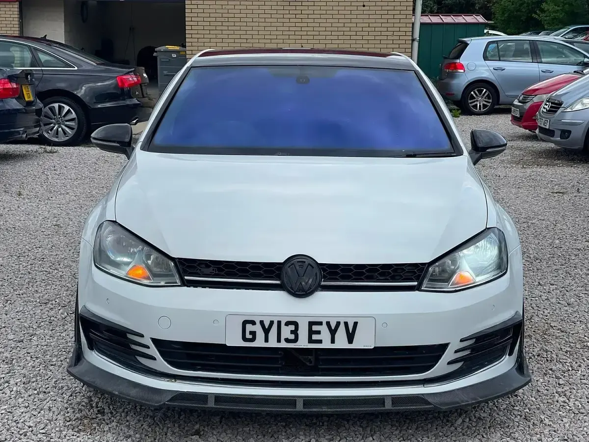 Used VW Golf VII GT 2013 White Hatchback