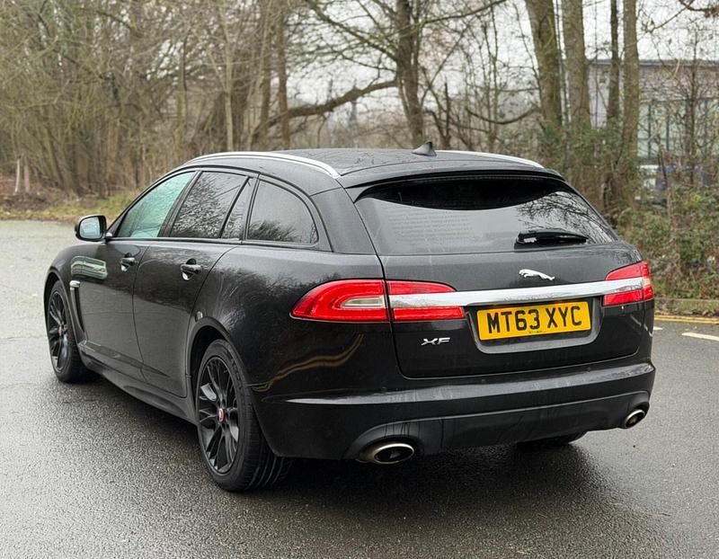 Used Jaguar XF Sportbrake R-Sport 2014 Black Estate