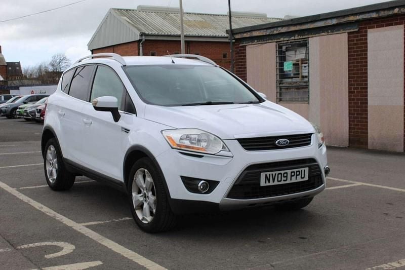 Used Ford Kuga Zetec 136 HP (100 kW) 2009 White SUV