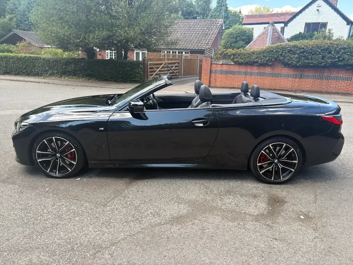 Used BMW 420 M Sport 181 HP (133 kW) 2022 Black Cabriolet