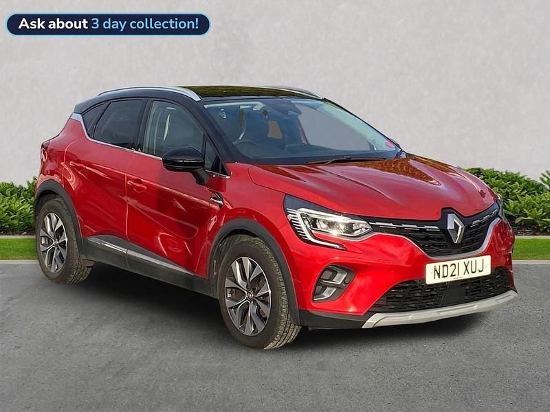 Red Used 2021 Renault Captur Version S SUV | £11,849 (Fair price) - Image 1/4