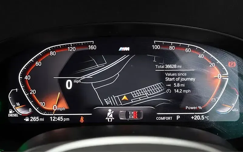 Used BMW 530 M Sport 286 HP (210 kW) 2021 Blue Sedan