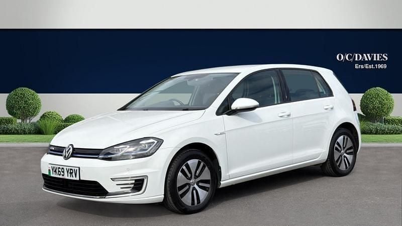 Used VW e-Golf 100 kW (136 HP) 2019 White Hatchback