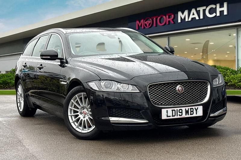 Used Jaguar XF Sportbrake Portfolio 2019 Black Estate