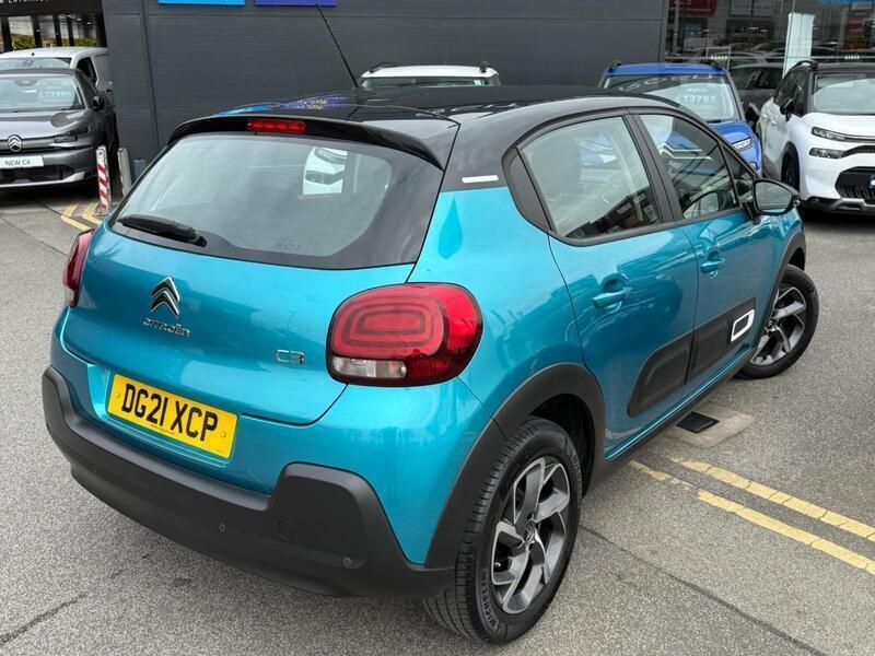 Blue Used 2021 Citroën C3 PureTech Hatchback | £10,795 (Fair price) - Image 1/4