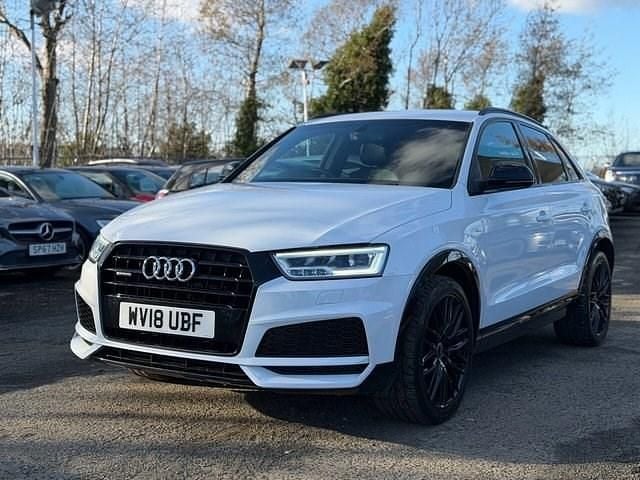 Used Audi Q3 Black Edition 150 HP (110 kW) 2018 White SUV