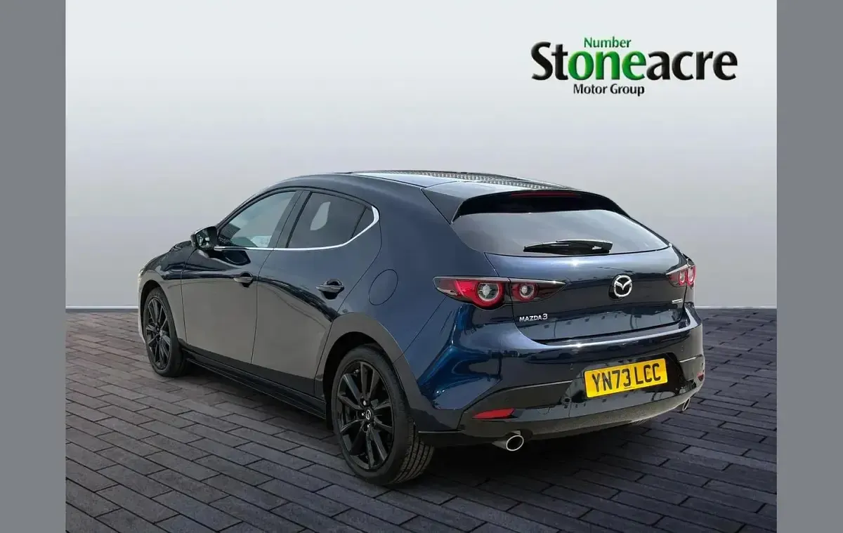 Used Mazda 3 Homura-Line 120 HP (88 kW) 2023 Blue Hatchback