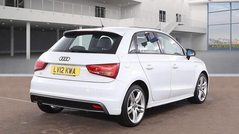 Used Audi A1 Sportback S-Line 105 HP (77 kW) 2012 White Hatchback