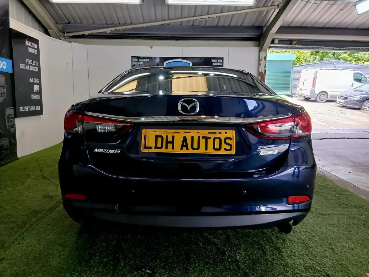 Used Mazda 6 150 HP (110 kW) 2016 Blue Sedan