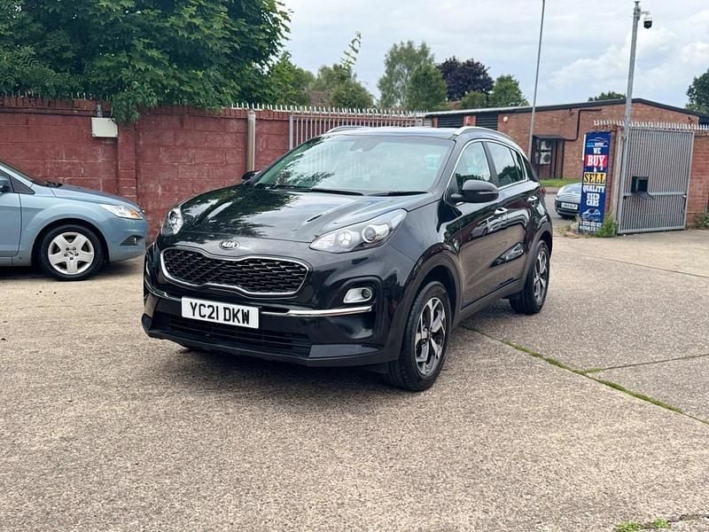 Black Used 2021 Kia Sportage 2 SUV | £12,990 (Super price) - Image 1/4