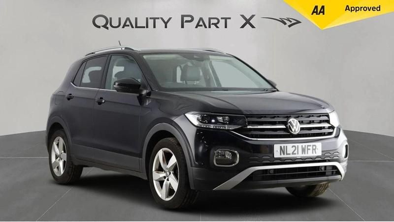 Used VW T-Cross SEL 2021 Black SUV