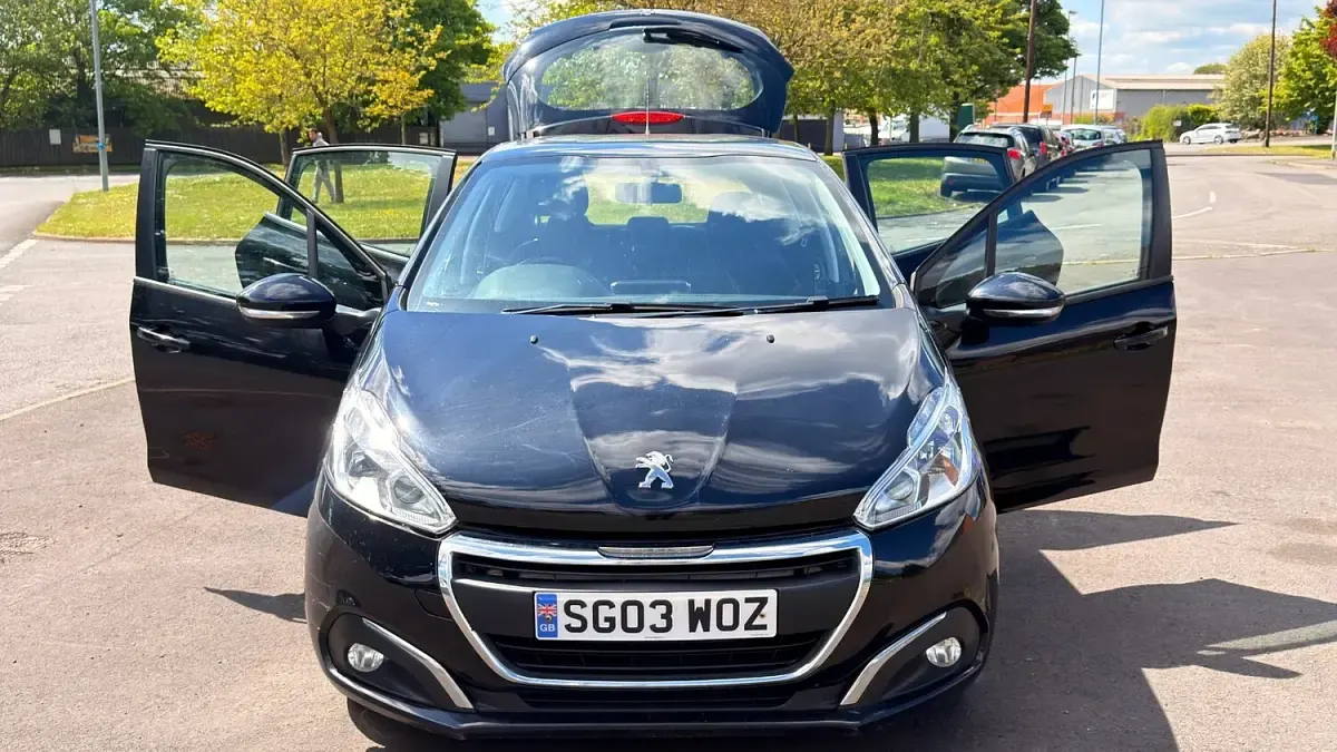 Used Peugeot 208 Active 2019 Black Hatchback