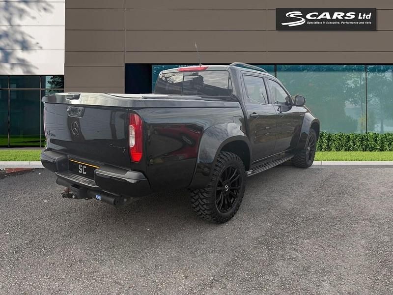 Used Mercedes X350 2020 Black Pickup