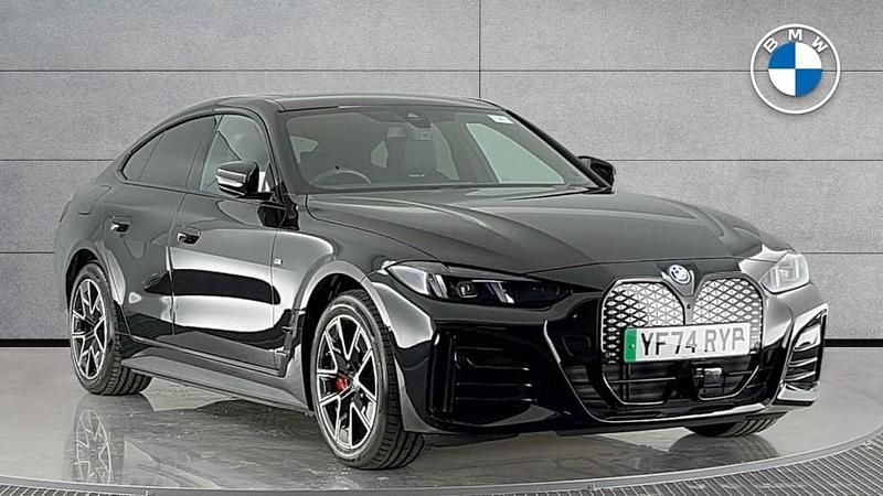 Black Used 2024 BMW i4 M Sport Sedan | £40,790 (Fair price) - Image 1/4