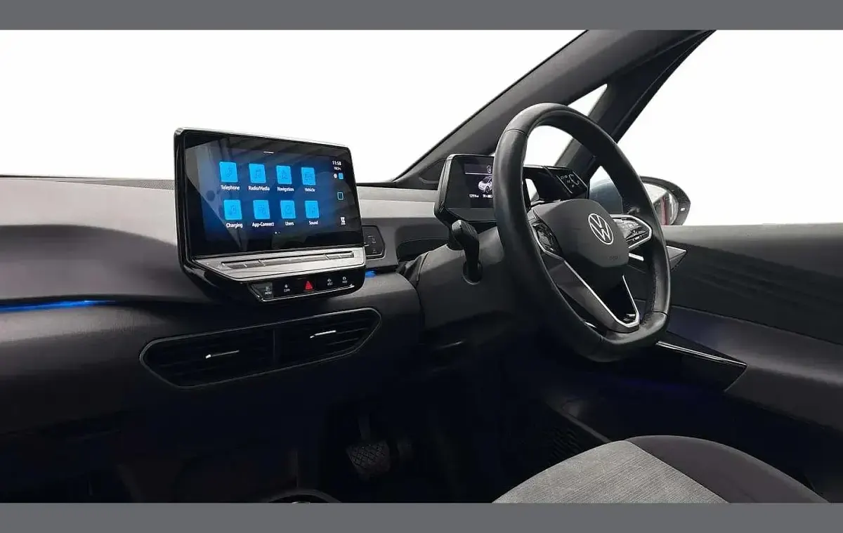 Usado VW ID.3 Pro 106 kW (145 CV) 2022 Azul Utilitario