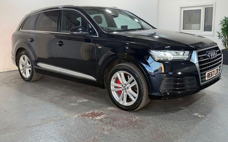 Used 2018 Audi Q7 S-Line SUV | £22,495 (Good price) - Image 1/4