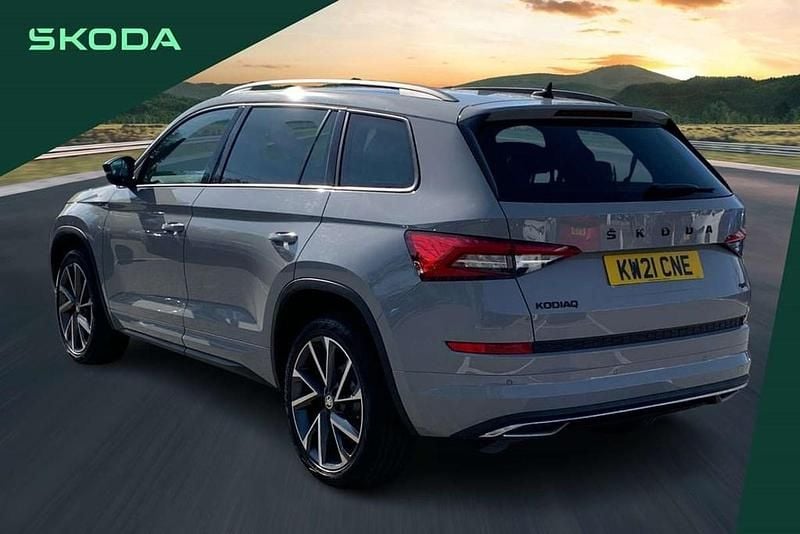 Used Skoda Kodiaq SportLine 150 HP (110 kW) 2021 Grey SUV