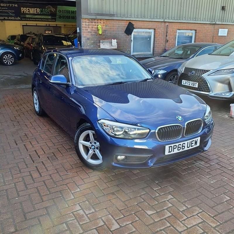 Used BMW 116 Efficient Dynamics 116 HP (85 kW) 2016 Blue Hatchback