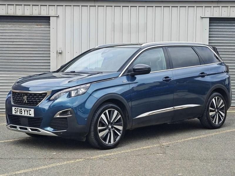 Green Used 2018 Peugeot 5008 Premium MPV | £12,200 (Fair price) - Image 1/4