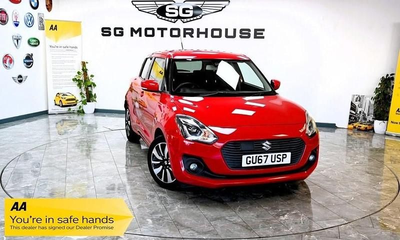 Used Suzuki Swift SZ5 2017 Red Hatchback