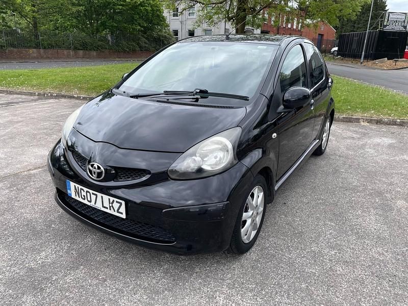 Black Used 2007 Toyota Aygo Hatchback | £1,295 (Fair price) - Image 1/4