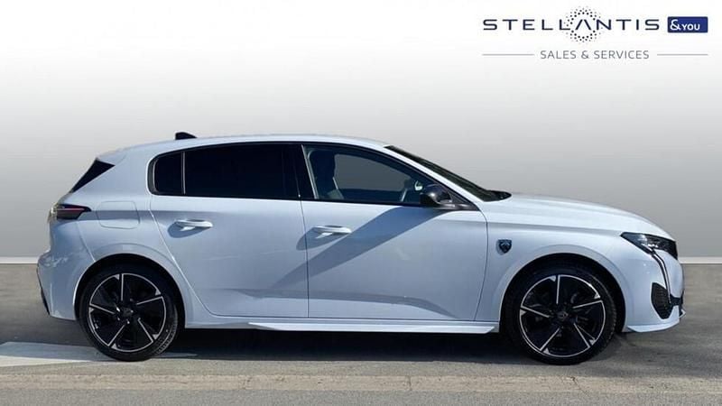 White Used 2024 Peugeot e-308 GT Hatchback | £21,049 (Fair price) - Image 1/4
