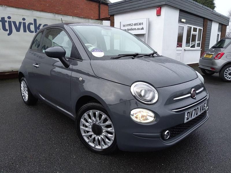 Used Fiat 500 Lounge 70 HP (51 kW) 2020 Grey Hatchback