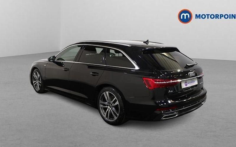 Used Audi A6 S-Line 204 HP (150 kW) 2021 Black Estate