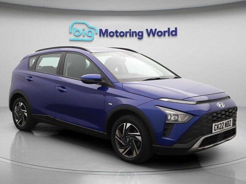 Blue Used 2022 Hyundai Bayon SE SUV | £12,375 (Good price) - Image 1/4