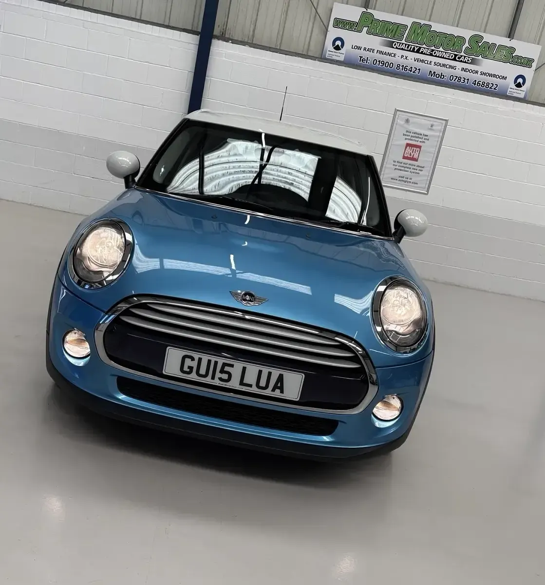Used Mini Cooper D Chili 116 HP (85 kW) 2015 Blue Hatchback