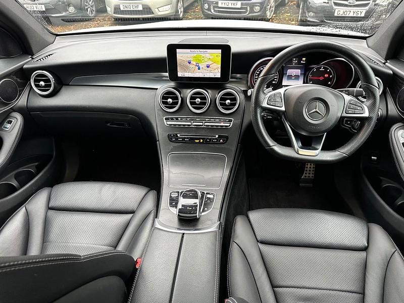 Used Mercedes GLC250 AMG Line Premium 204 HP (150 kW) 2015 Silver SUV