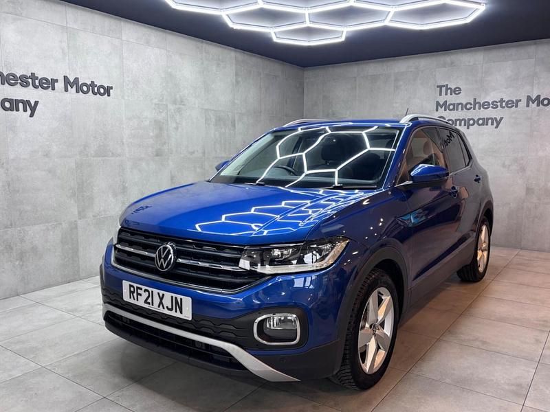 Used VW T-Cross SEL 2021 Blue SUV