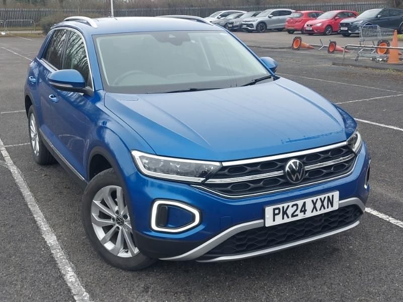 Used VW T-Roc Style 150 HP (110 kW) 2024 Blue SUV