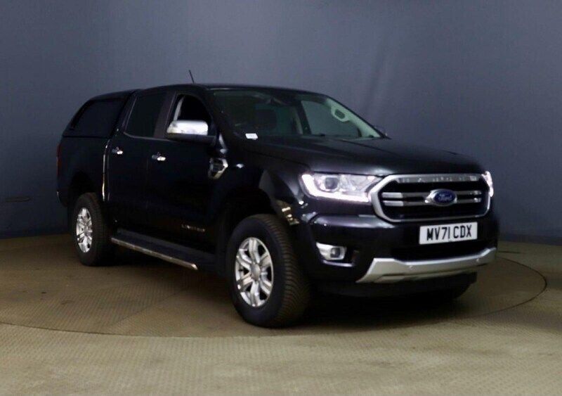 Black Used 2021 Ford Ranger Limited Pickup | £17,500 (Good price) - Image 1/3