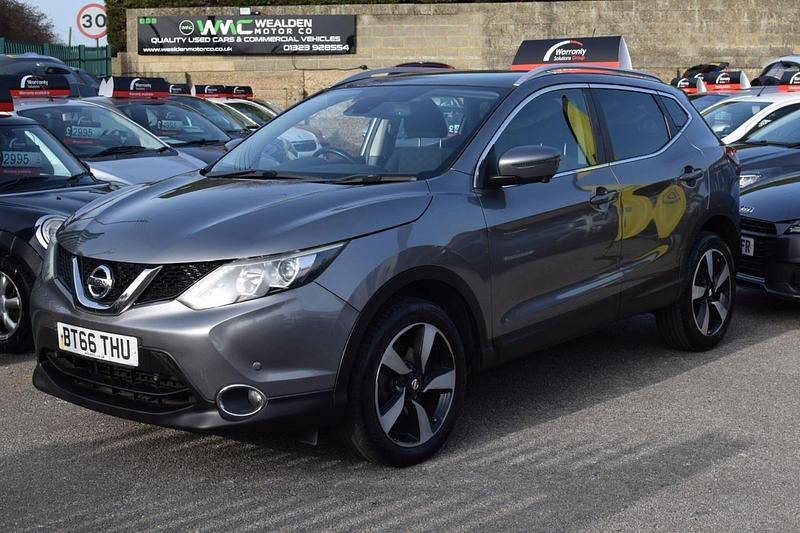 Used Nissan Qashqai N-Connecta 2016 Grey SUV