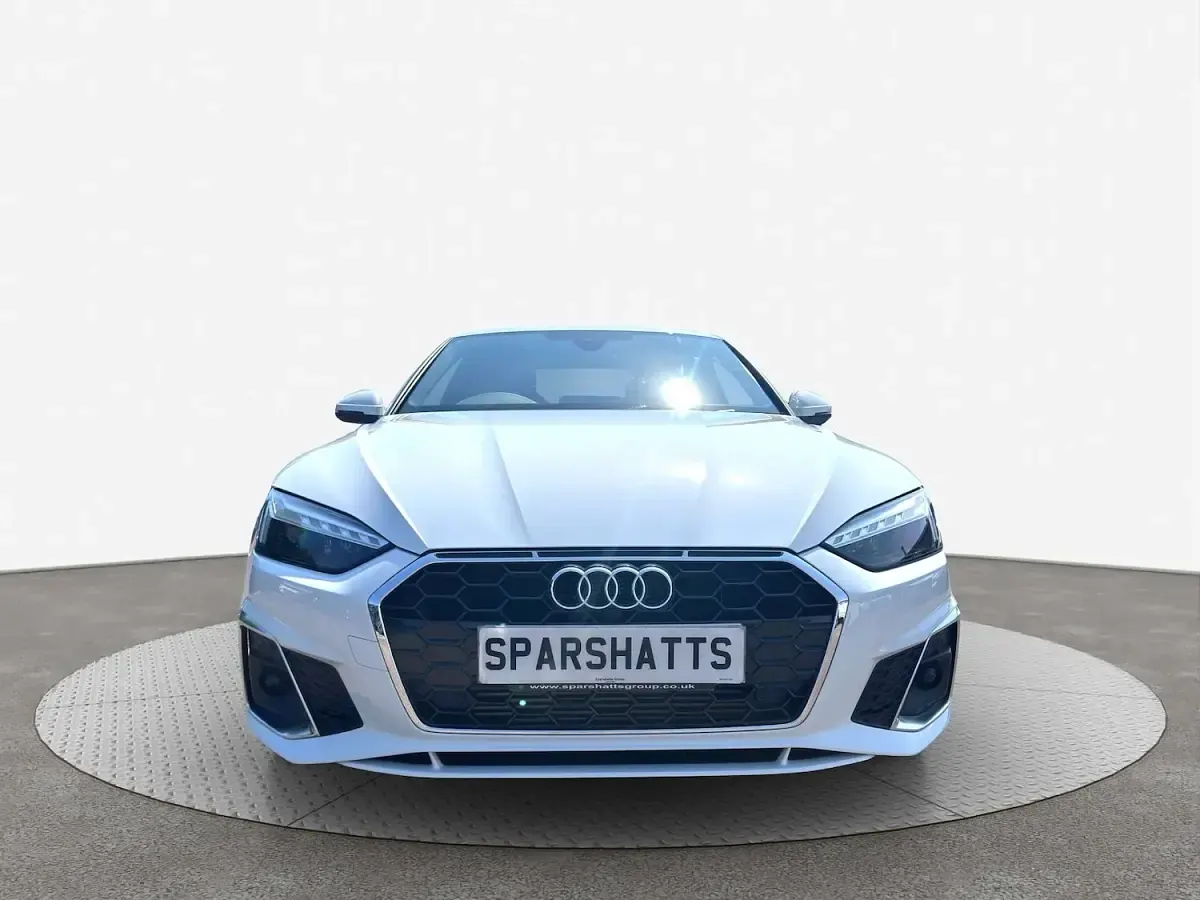 Used Audi A5 S-Line 2023 White Coupe