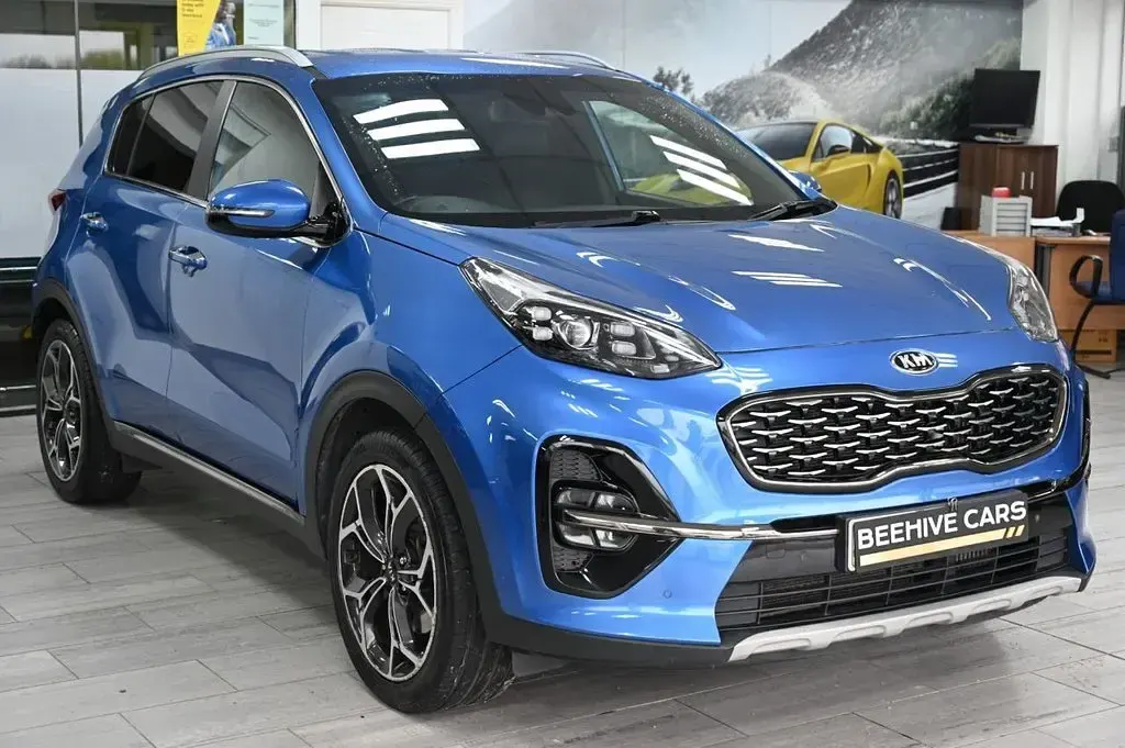 Used Kia Sportage GT-Line 136 HP (100 kW) 2020 Blue SUV
