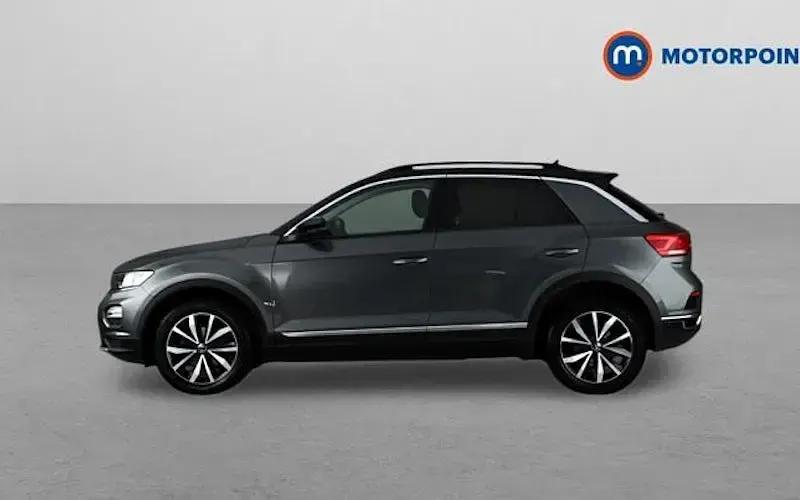 Used VW T-Roc Design 110 HP (80 kW) 2021 Grey SUV