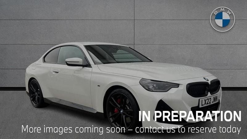 White Used 2022 BMW 220 M Sport Coupe | £27,368 (Fair price) - Image 1/4