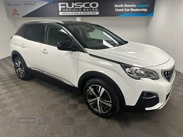 White Used 2019 Peugeot 3008 Allure Hatchback | £10,995 (Fair price) - Image 1/4