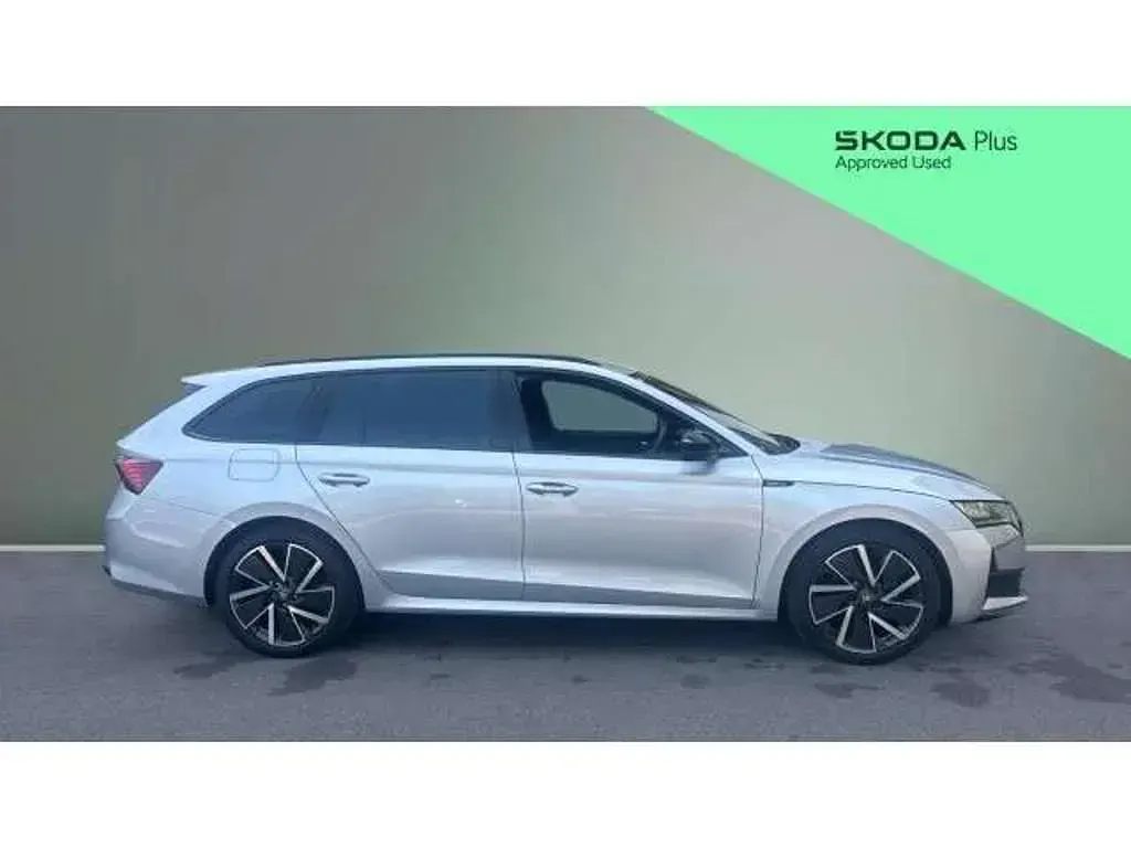 Used Skoda Octavia SportLine 150 HP (110 kW) 2025 Silver Estate